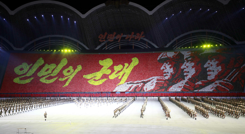 Nagyszabású propagandashow-t rendeztek Észak-Koreában - 1